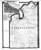 Prophetstown Township, Rock River, Whiteside County 1872